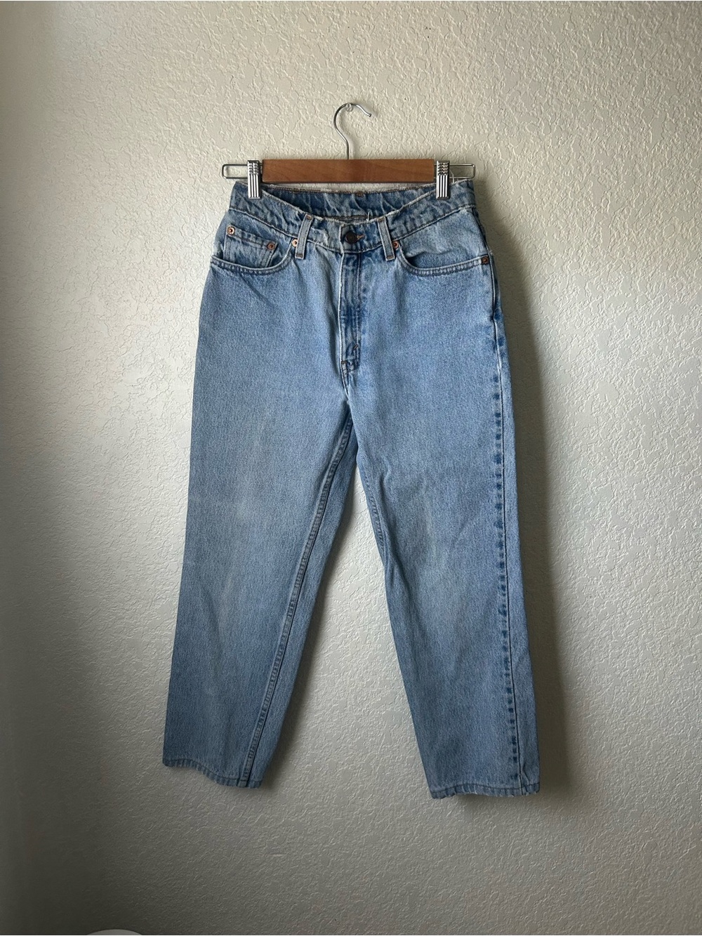 VINTAGE 512 Levi's Light Blue Straight Leg Jeans